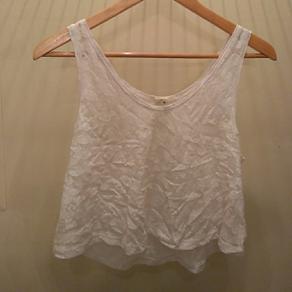 Floral patterned crop top